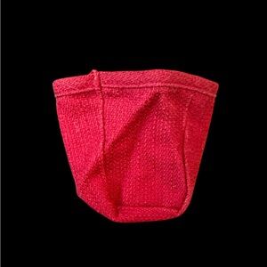 Longaberger Clip Keeper Basket Liner Red Longaberger Clip Keeper Basket